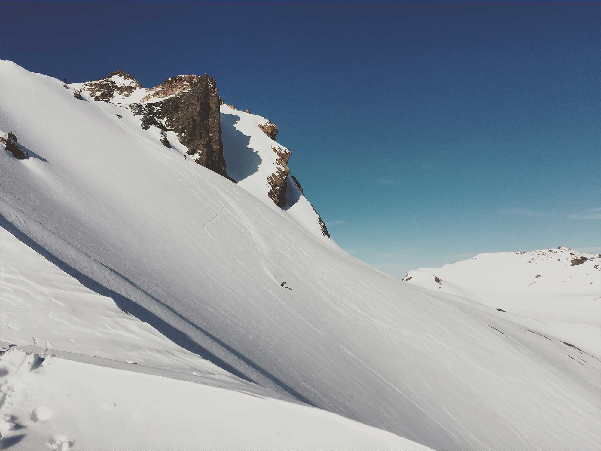 Alpine snow resort
